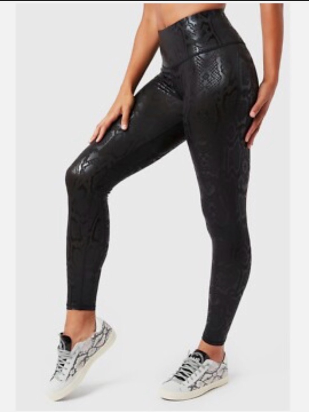 NWOT 90 degree by reflex snakeskin leggings